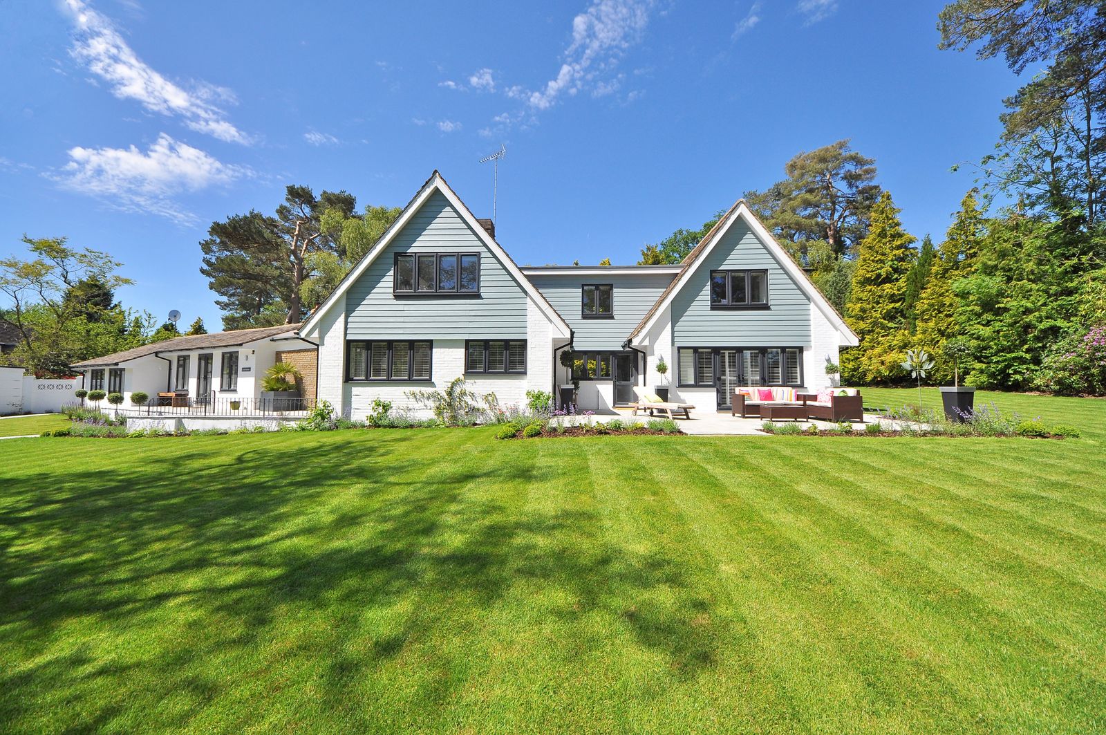 Home with whole-property Wi-Fi coverage